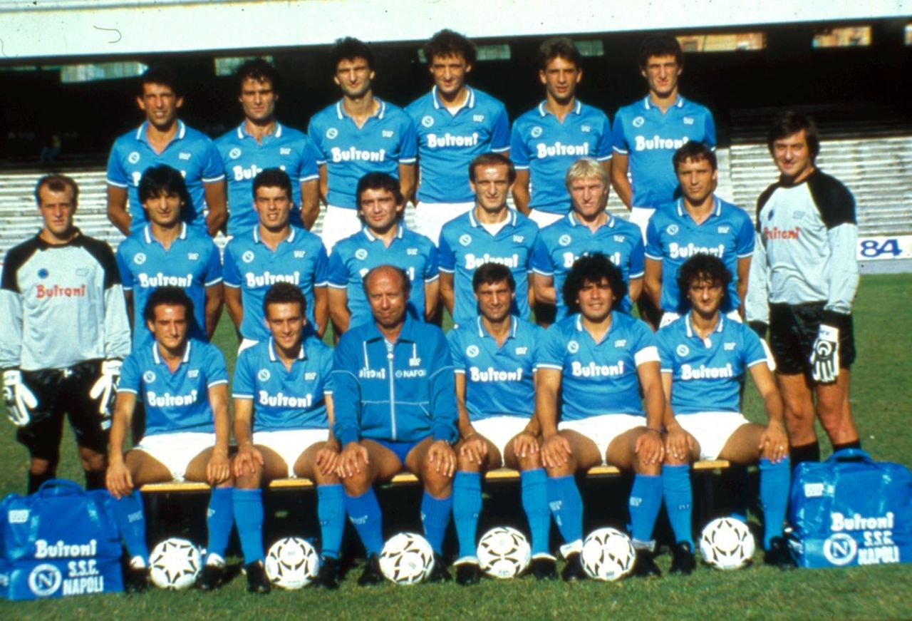 Napoli stagione 1985-86 foto squadra